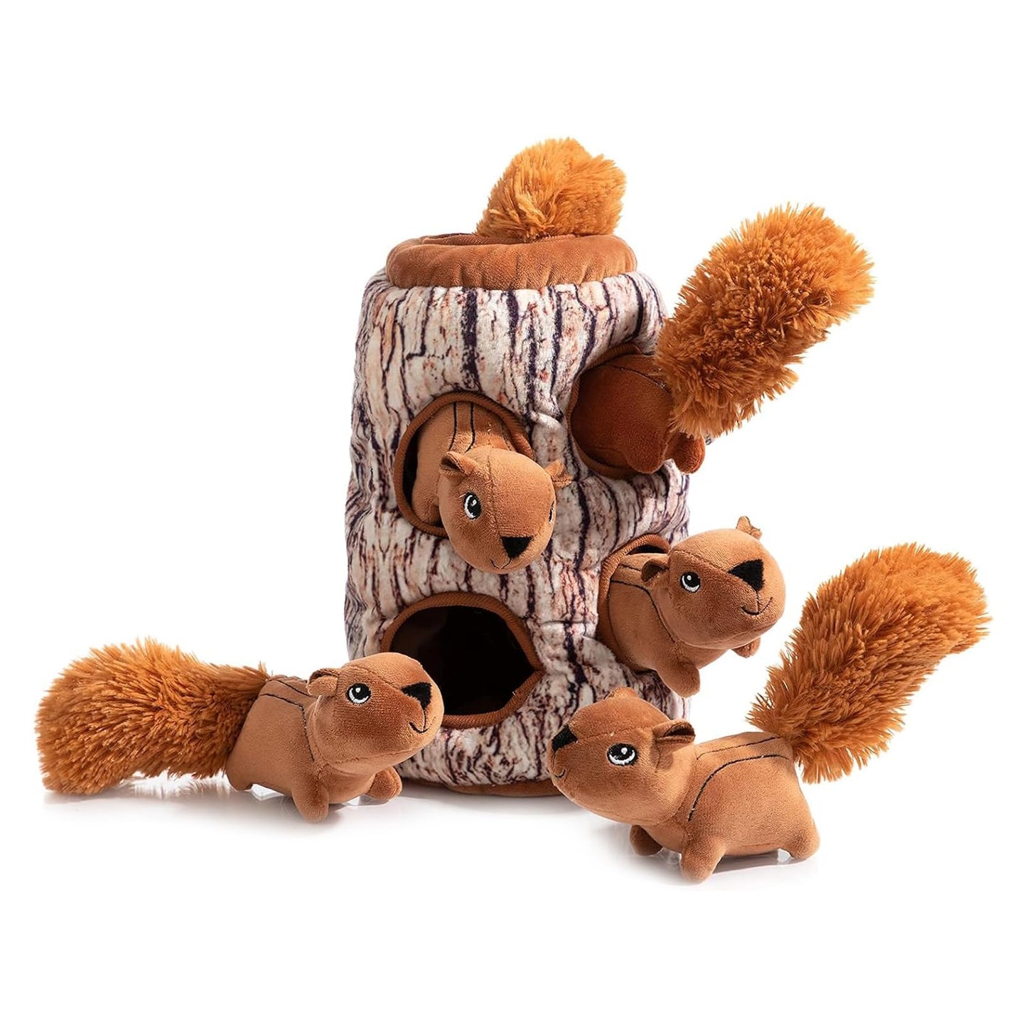 Hollypet Hide and Seek Squeaky Dog Toy, Designed Interactive Puzzle