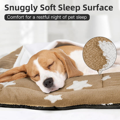 Mora Pets Dog Crate Pad Dog Kennel Bed Crate Mat