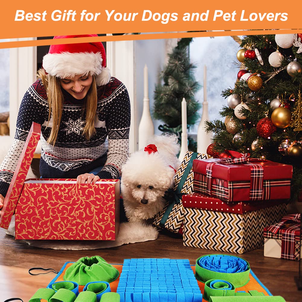 Vivifying Snuffle Mat for Dogs, Interactive Dog Puzzle Toy for Game