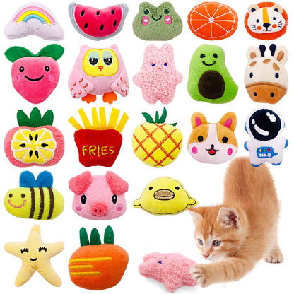 Pai Sence Catnip Toys for Indoor Cats Kittens 20 Pack Catnip