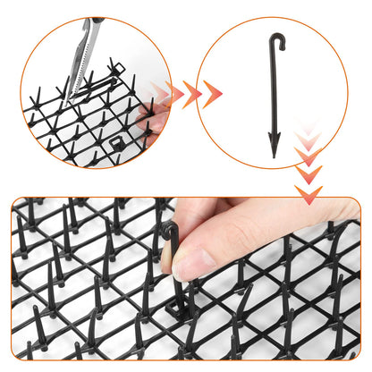 x Scat Mat for Cats, Cat Scat Mat with Spikes, Anti-Cats Deterrent Mat