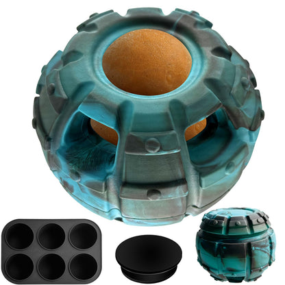 Yipetor Frozen Treat Dispensing Dog Toy Large Chew Toy, Freezable Chew