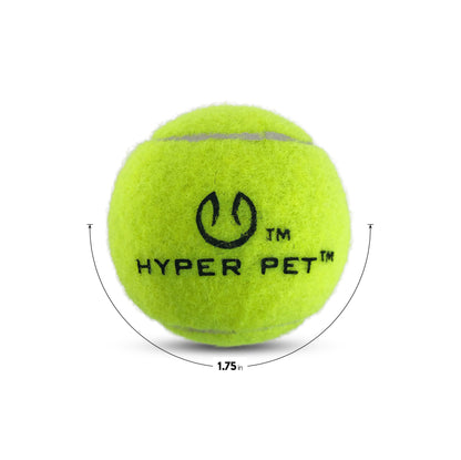 Hyper Pet Tennis Balls for Dogs 12 Pack 2.5'' Durable Non-Toxic Balls