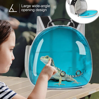 Guinea Pig Carrier, Guinea Pig Backpack with Clear Bubble Carrier