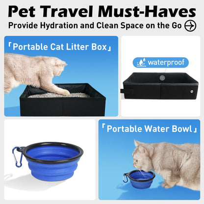 Prutapet Large Cat Carrier x16. x16.5" Soft-Sided Portable Pet Crate
