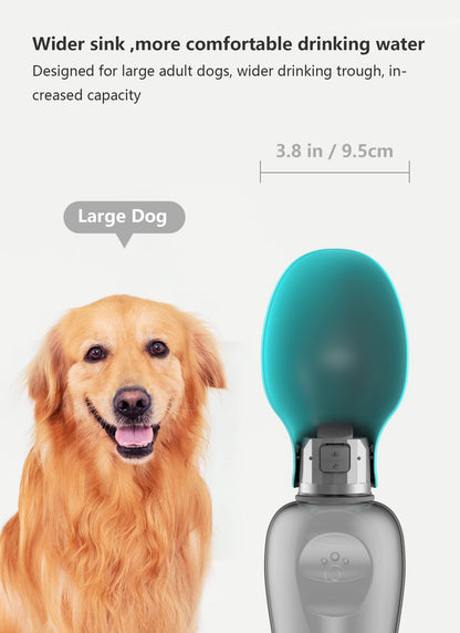 Kalimdor Dog Water Bottle, Leak Proof Portable Puppy Water Dispenser