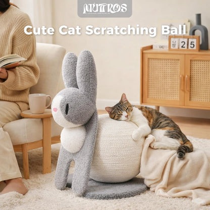 MUTTROS Cute Cat Scratcher- Bunny Style, Cat Scratching Post