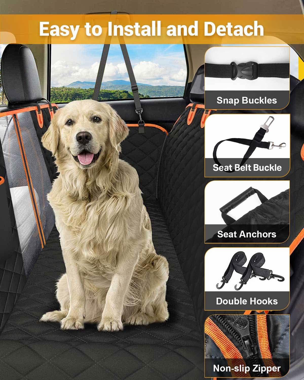 Victoper Dog Car Seat Cover, Heavy Durable Dog Seat Cover for Seat