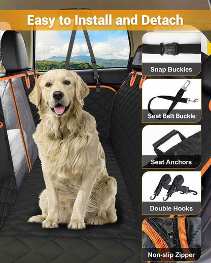 Victoper Dog Car Seat Cover, Heavy Durable Dog Seat Cover for Seat