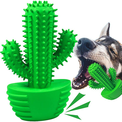 Pamlulu Dog Chew Toys Dog Toothbrush Stick Teeth Cleaning Brush Chew