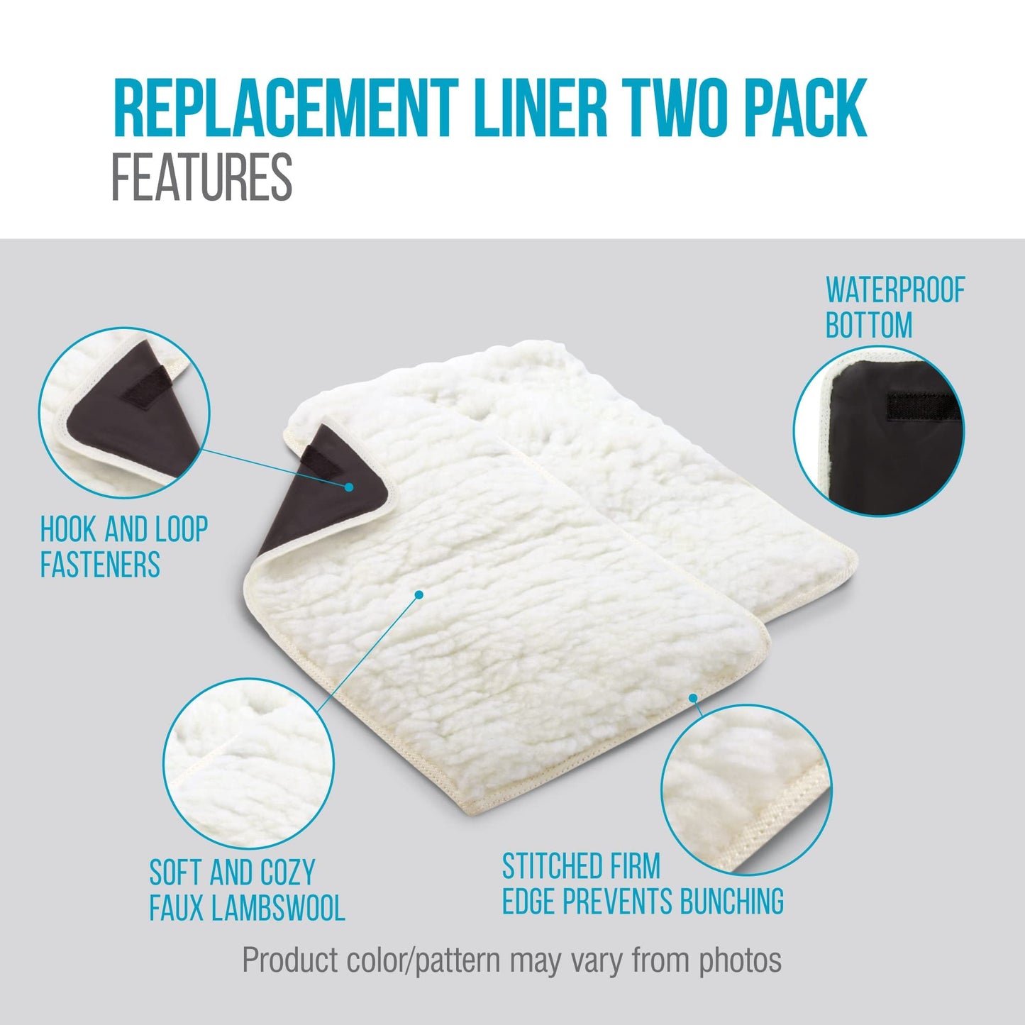 Sherpa Replacement Liners for Travel Pet Carriers Soft Carriers