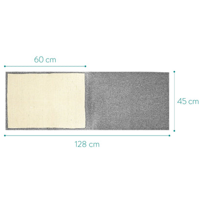 Navaris Cat Scratch Armrest Organizer Sisal Furniture Protector Mat