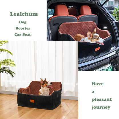 Lealchum Dog Car Seat for Medium Sized Dog,Car Dog Bed with Seat