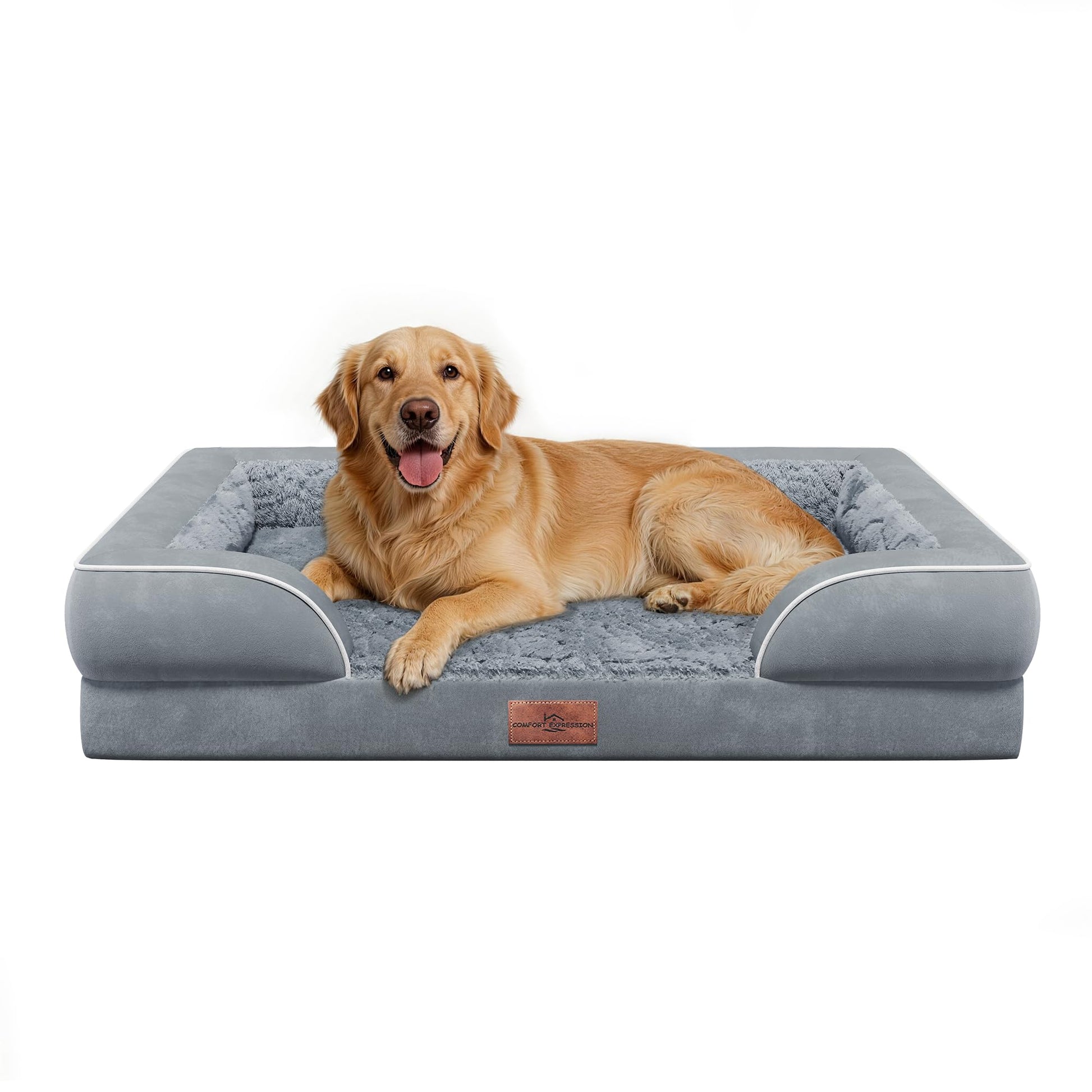 Comfort Expression Orthopedic Dog Bed for Large Dogs Waterproof Bed