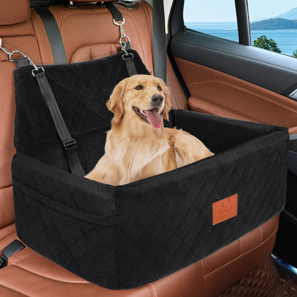 NEEZUKAR Dog Car Seat for Large Medium Dogs,Portable Washable Pet Seat