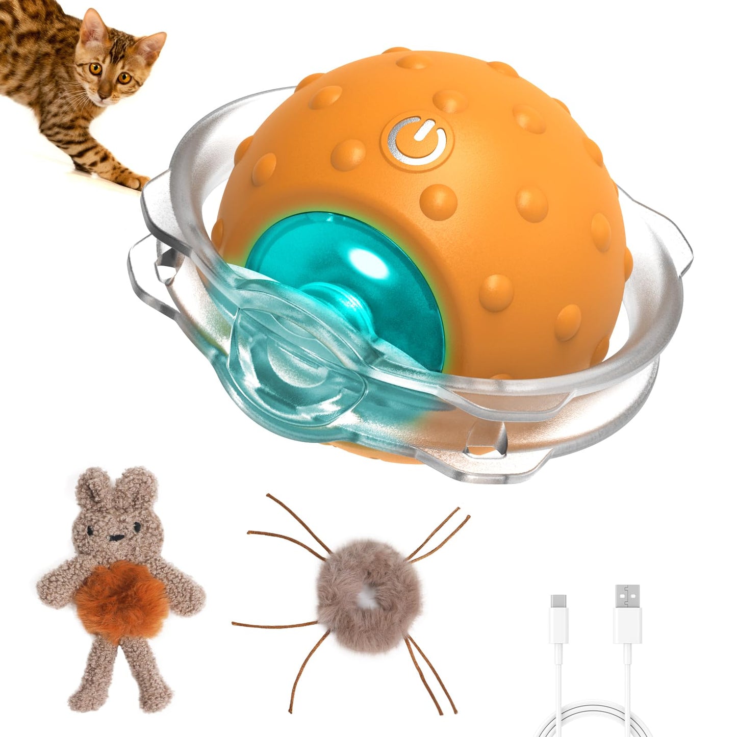 Sofolor Interactive Cat Toys for Indoor Cats, Electric Cat Mouse Toy