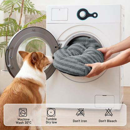 FURTIME Washable XXL Dog Bed for Extra Large Dogs, Giant Deluxe Bed