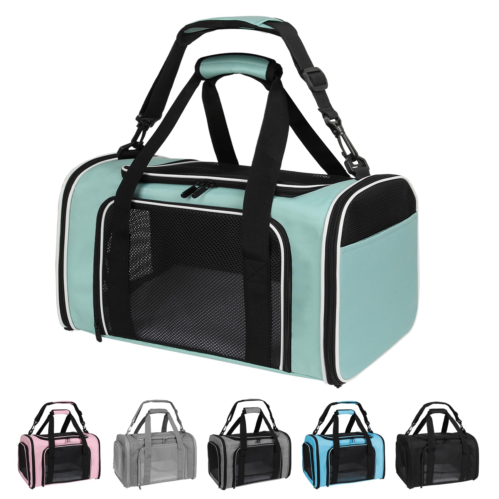 Yipincover Carriers Soft-Sided Large Pet Carrier