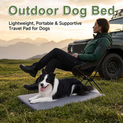 WAYIMPRESS Waterproof Dog Crate Pad, Medium Crate Mat Bed, Outdoor Bed