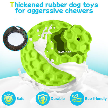 havit Indestructible Squeaky Dog Balls for Aggressive Chewers Chew