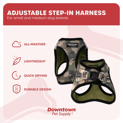 Downtown Pet Supply Step-in Dog Harness for Small Dogs Harness