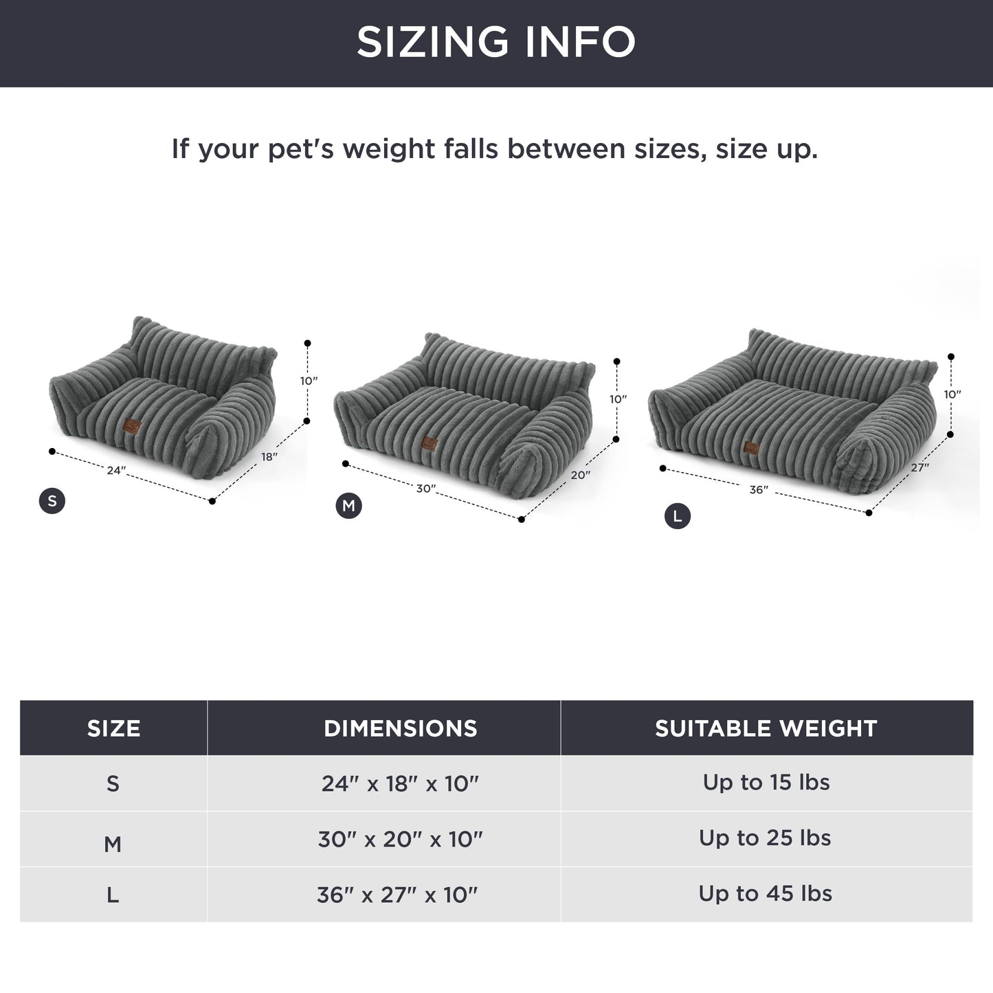 Bedsure ComfyFleece Cat Couch for Pets Fluffy Cat Sofa