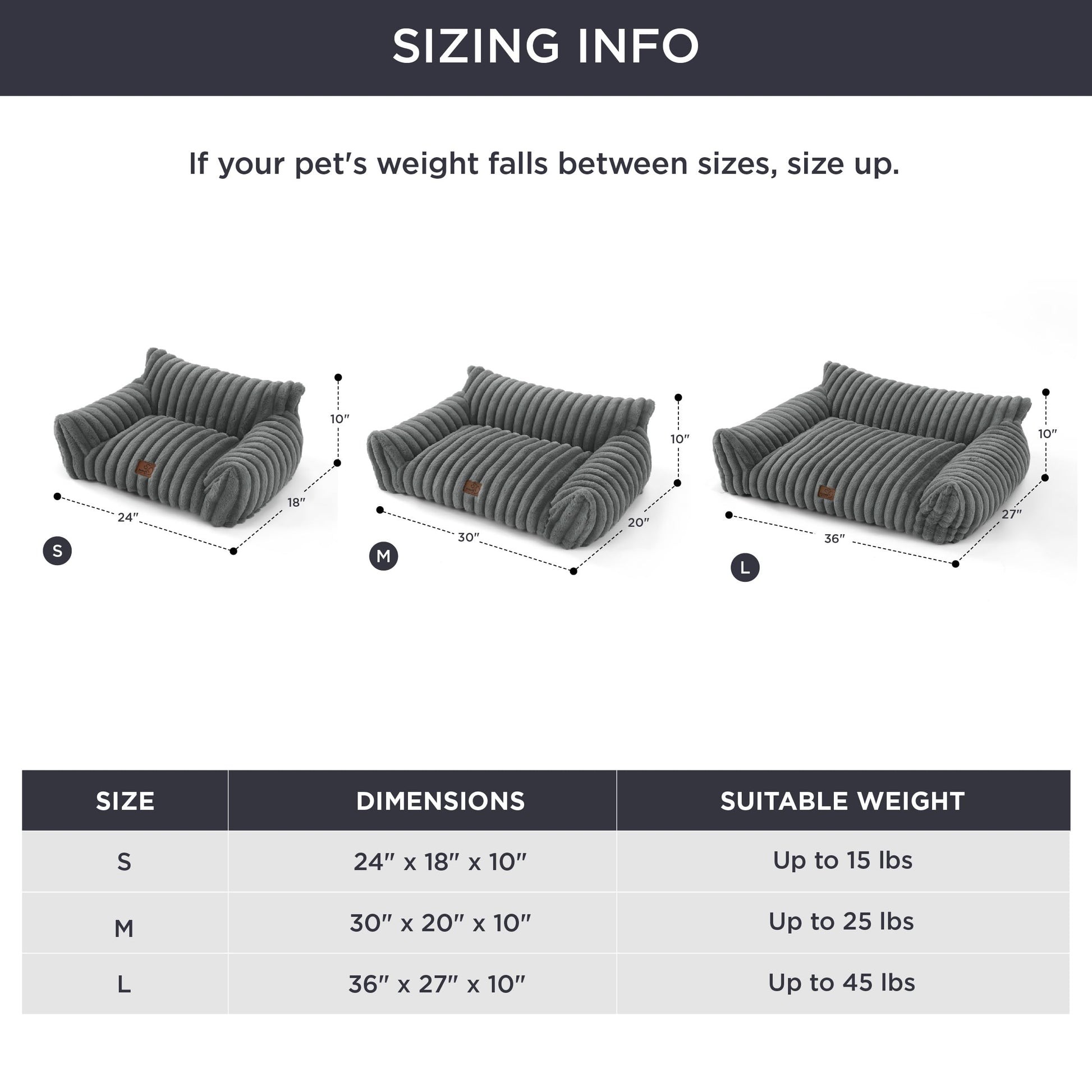 Bedsure ComfyFleece Cat Couch for Pets Fluffy Cat Sofa