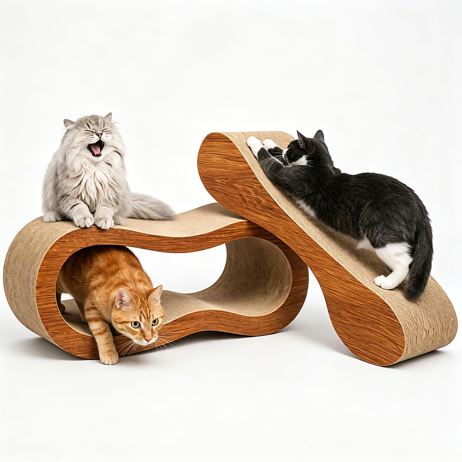 Simple Delxue Cat Scratcher, 1 Cat Scratching Board, Cat Board