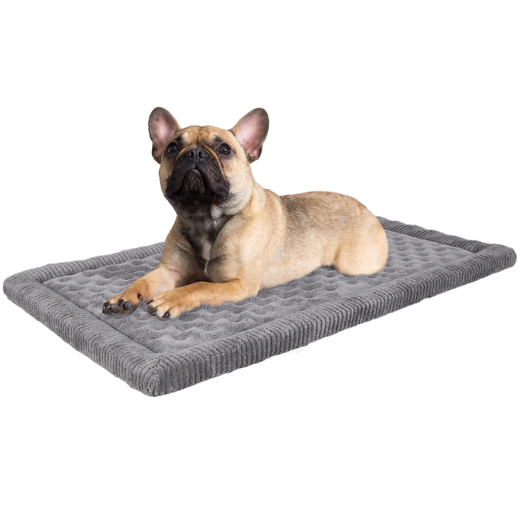 Dog Crate Pad Memory Foam Dog Bed Mat Small Medium Washable Puppy Bed