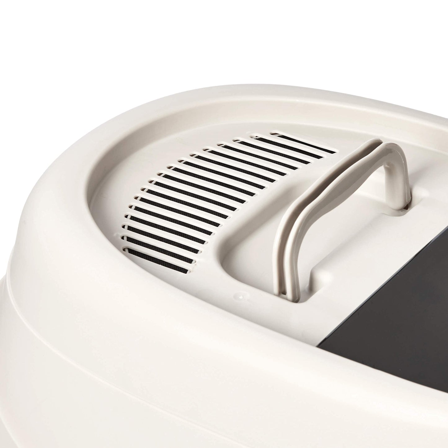 Amazon Basics No-Mess Hooded Enclosed Cat Litter Box with Odor Box