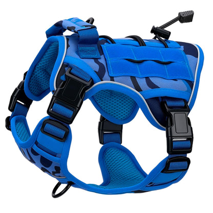 Heavy-Duty Tactical Dog Harness for Large Dogs, No Pull Harness