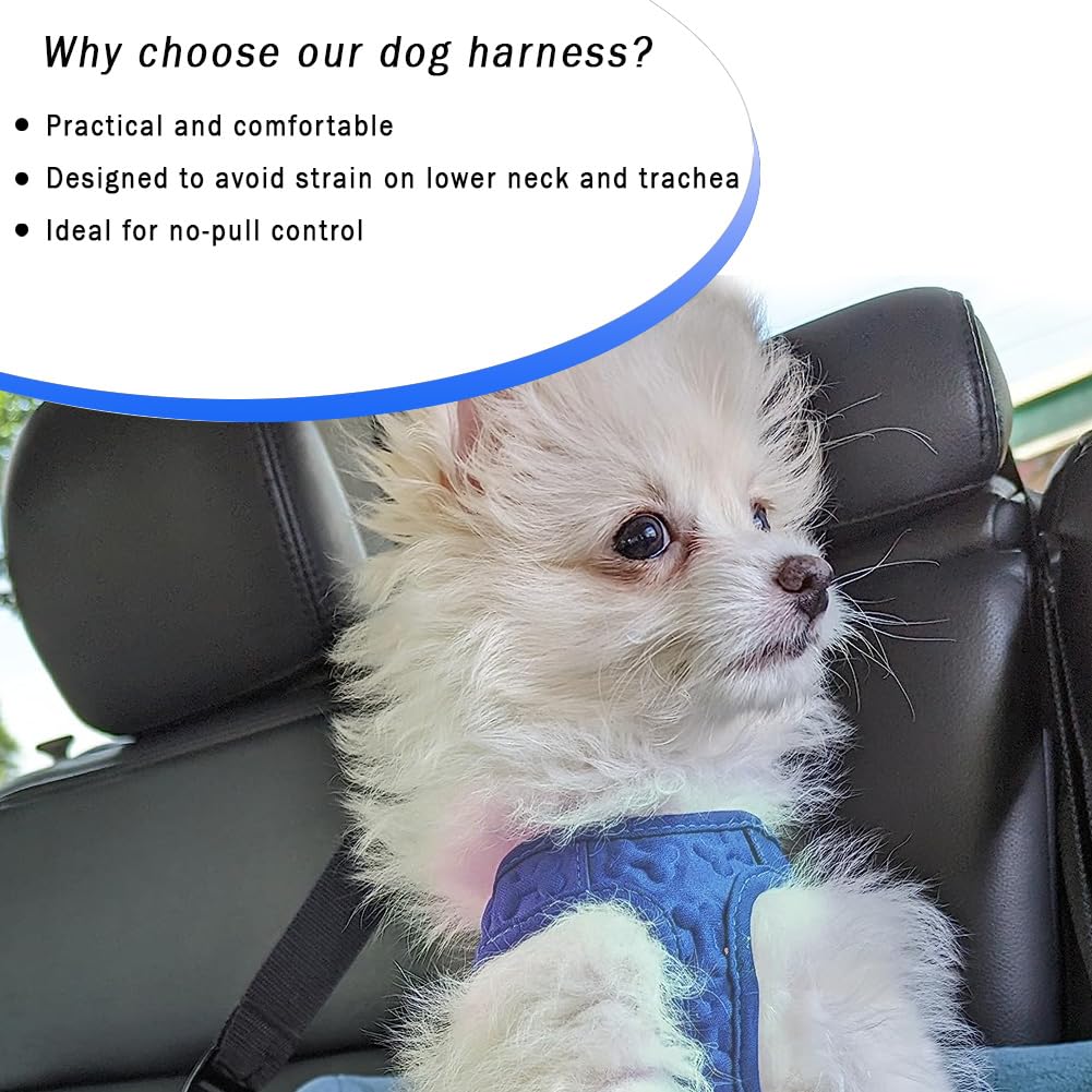 Comfort Fit No Pull Dog Harness Adjustable Step-in Vest