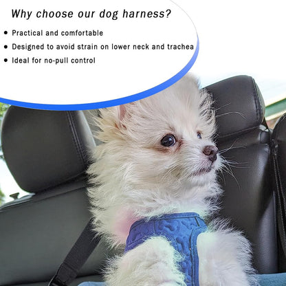 Comfort Fit No Pull Dog Harness Adjustable Step-in Vest