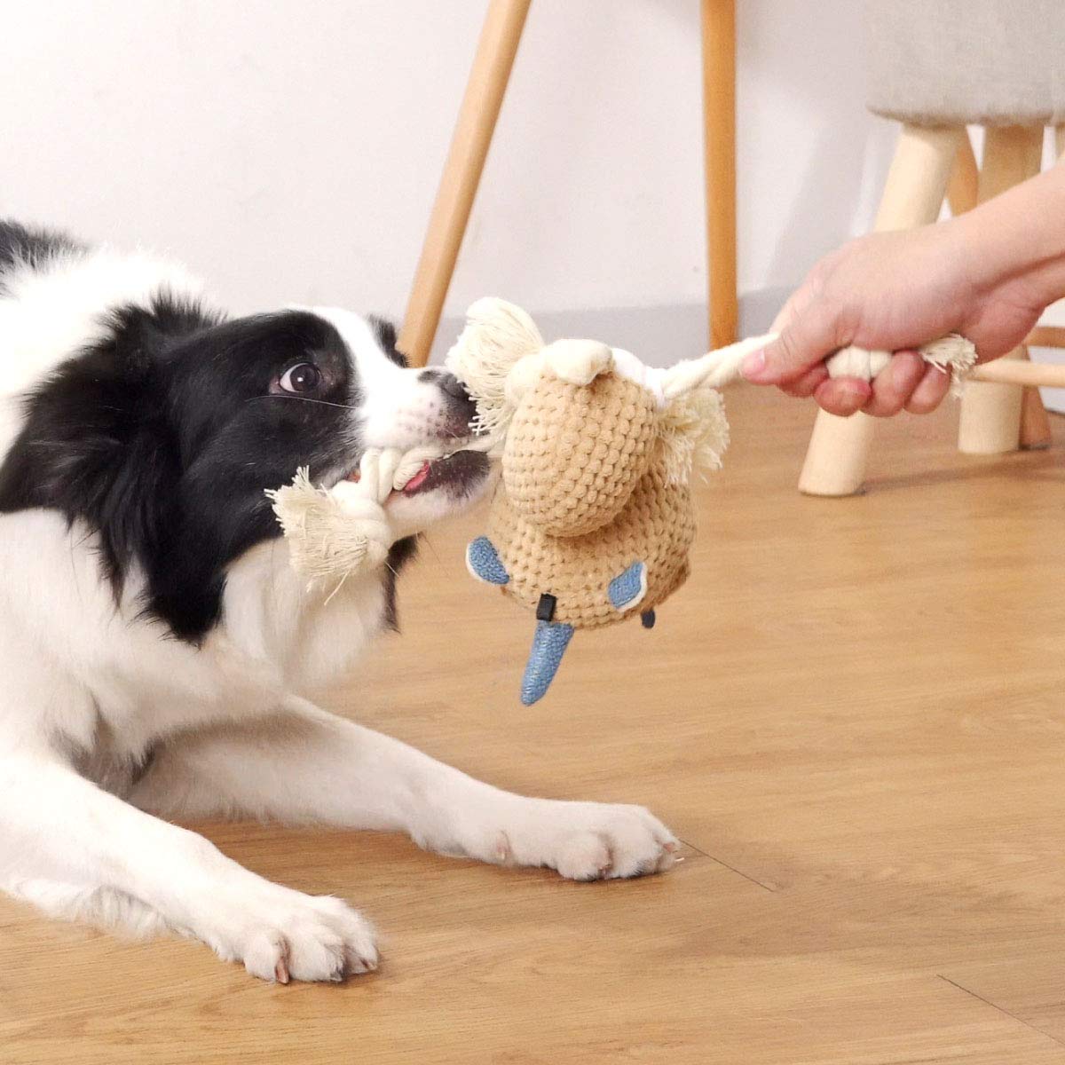 Sedioso Large Dog Toys, Cute Squeaky Dog Toy, Stuffed Animal Plush
