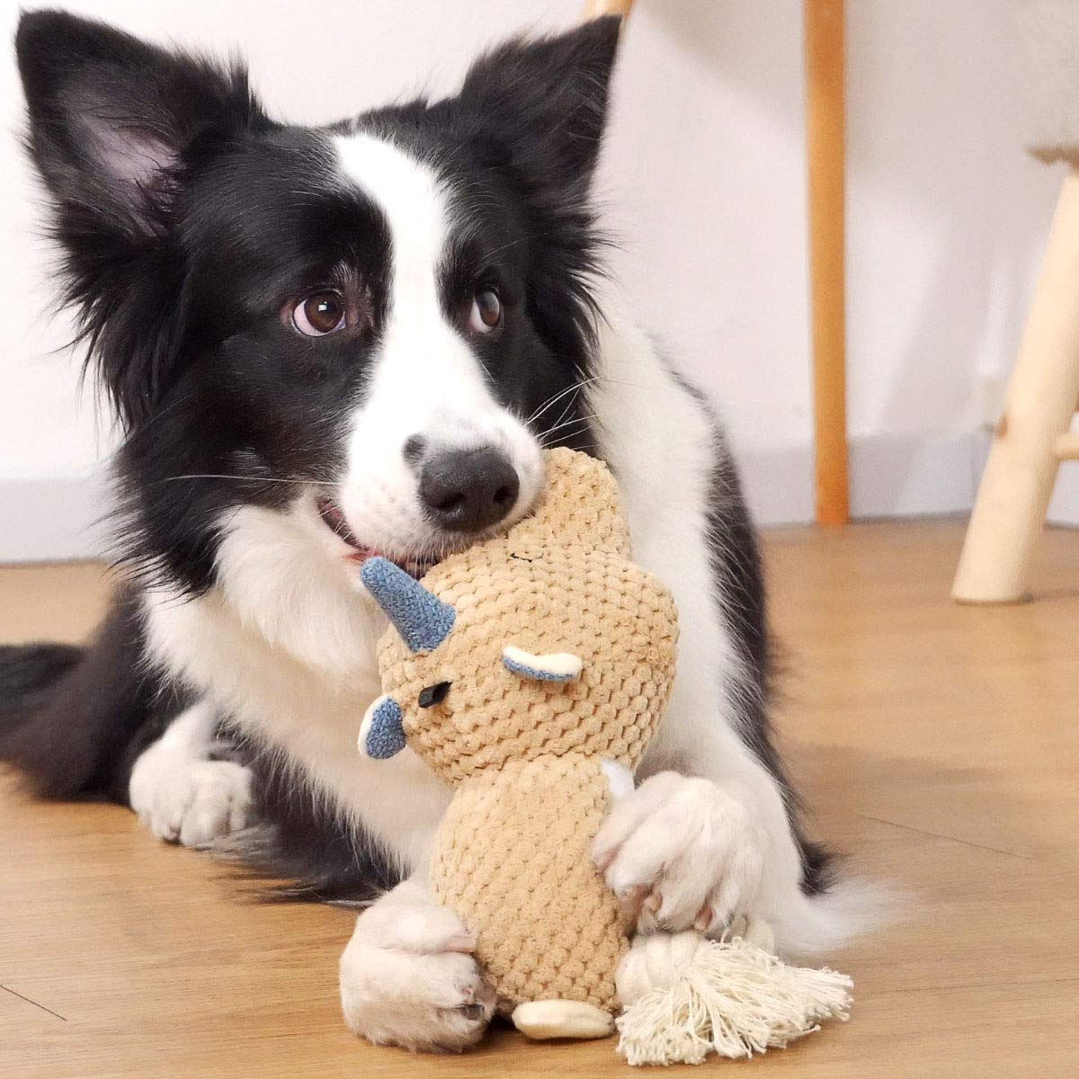 Sedioso Large Dog Toys, Cute Squeaky Dog Toy, Stuffed Animal Plush