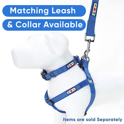 Pawtitas Reflective Step-in Dog Harness Adjustable No-Pull Vest