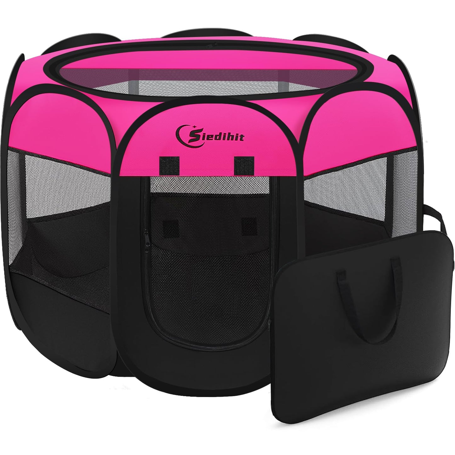 Siedihit Dog Cat Playpen, Large Puppy Pet Playpen, Dog Crate Tent Cage
