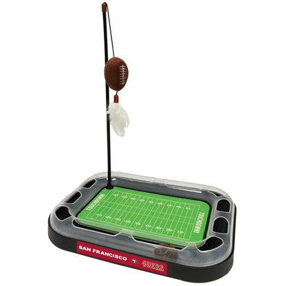 Pets First Cute Cat Toy SAN Francisco 49ERS Football Field Catnip