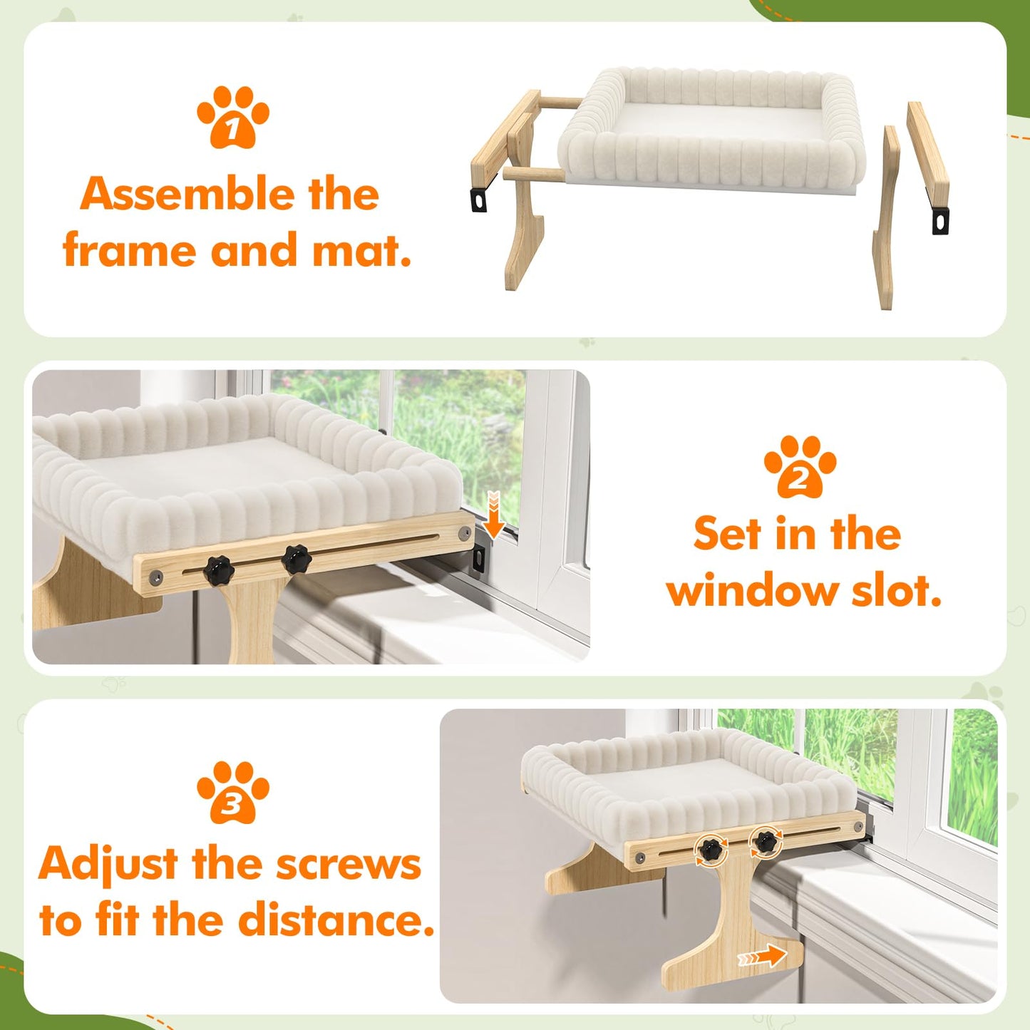 Cat Perch for Window XiaZ Cats Hammock Indoor Cat Bed for Window Bed