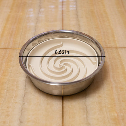 Bifeaw Slow Feeder Dog Bowls, Dishwasher Microwave Safe Puzzle