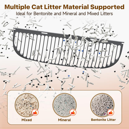 Hazrela Automatic Cat Litter Box,Self Cleaning Litter Box for Box