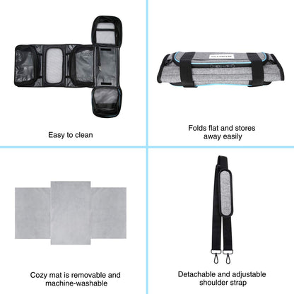 Airline Approved Pet Carrier, Large Soft Sided Pet Travel TSA Carrier
