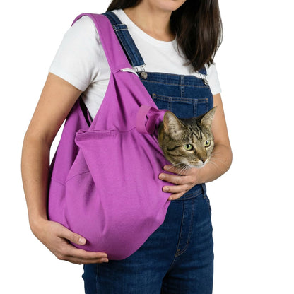 Cat-in-the-Bag Cozy Comfort Carrier Small Pet Carrier and Cat Carrier