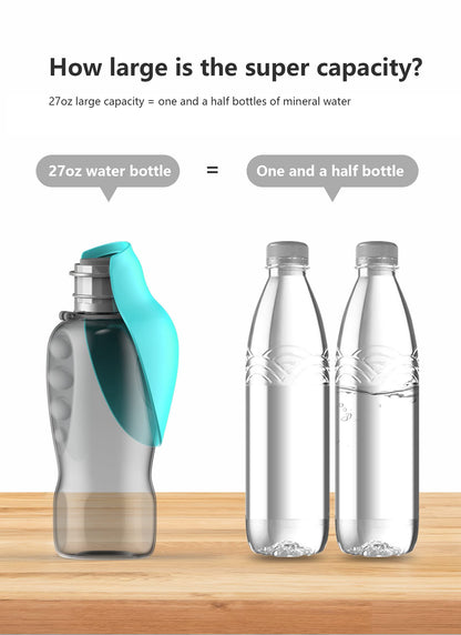 Kalimdor Dog Water Bottle, Leak Proof Portable Puppy Water Dispenser