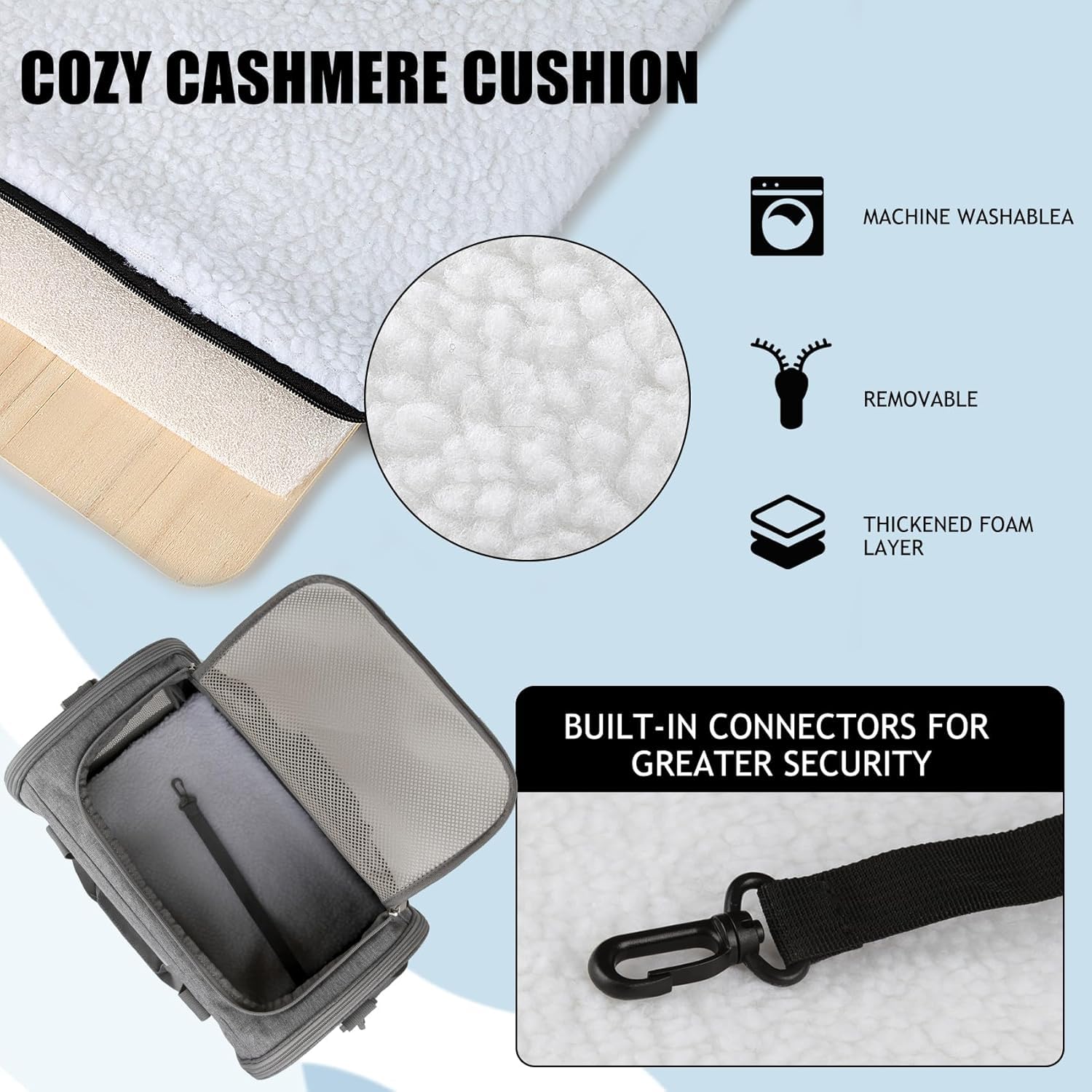 Yipincover Cat Carrier, Soft-Sided Airline Approved Pet Carrier