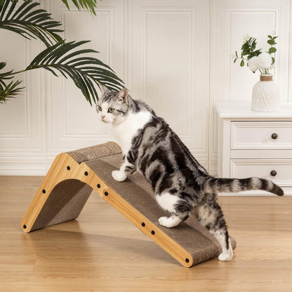 Poils bebe L Shape Cat Scratcher, Cat Scratchers for Indoor Scratchers