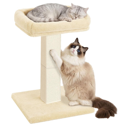 AGYM Cat Scratching Post, 32”Cat Scratcher with Large Plush Posts