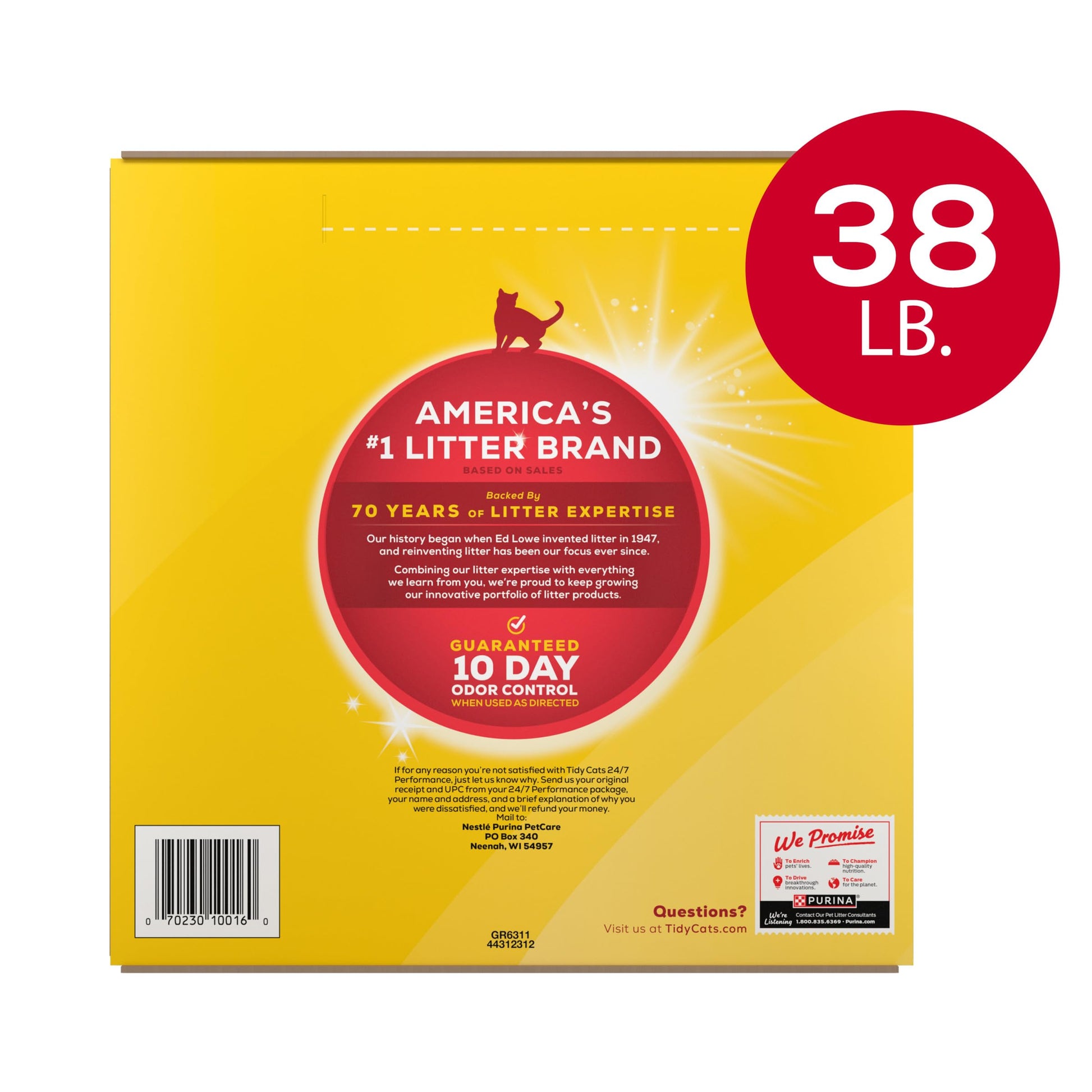Purina Tidy Cats Clumping Cat Litter, 24/7 Performance Multi Box