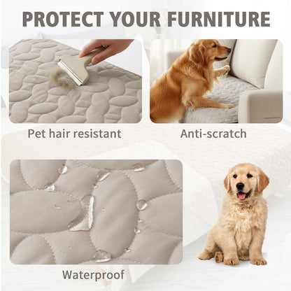Ameritex Waterproof Pet Bed Cover Anti-Slip Dog Bed Blanket for Sofa