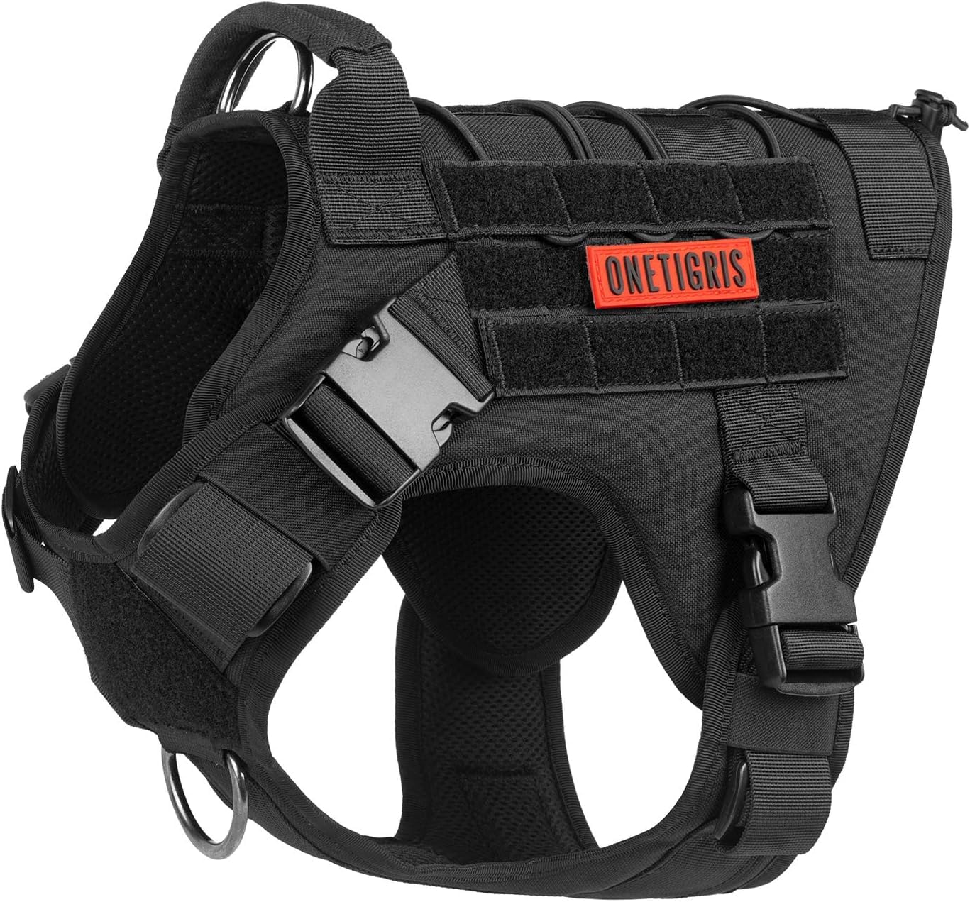 OneTigris Tactical Dog Harness Fire Watcher Comfortable Patrol Vest